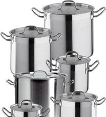 Płyty indukcyjne Płyty ceramiczne halogenowe GARNEK NIERDZEWNY Z POKRYWĄ 37861051 7,6 l 37763729 11,7 l