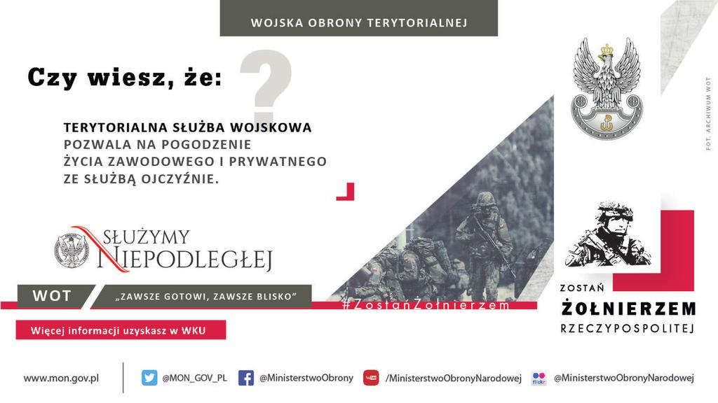 Ci, którzy zdecydują się skorzystać z takiej możliwości, a dotyczy to zarówno mężczyzn, jak i kobiet, będą mieli szansę na podpisanie kontraktu od 1 do 6 lat w ramach OT.