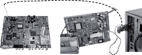 oprogramowania układu skalera w LCD LG chassis ML041E/F 1.2.