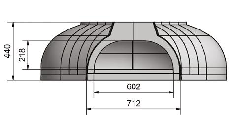 kg Ilość drewna: 1-2 kg Powierzchnia pieczenia: 1,118 m 2 1-2 kg kg