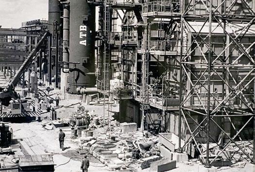 Rockefeller znad Wisły fot. muzeum przemysłu naftowego i gazowniczego 66 1973 r.