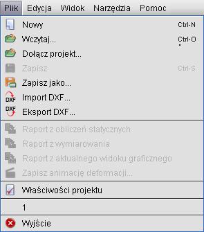 Instalowanie i uruchamianie programu Korzystając z funkcji Zapisz jako należy każdorazowo przy zapisie podawać nazwę pliku. Inaczej działa funkcja Zapisz.