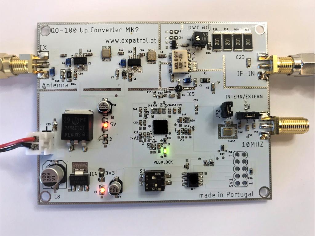 Up konwerter z 434 MHz na 2,4 GHz