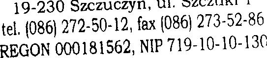 im Marszalka Józefa Msudskiegp ZAPYTANIE OFERTOWE NR 02/2019 na Zakup i sukcesywną dostawę opału (ekogroszku) na rok 2019 dla Zespołu Szkół im. Marsz. «/ Piłsudskiego w Szczuczynie Postępowanie nie podlega ustawie z dnia 29 stycznia 2004 r.