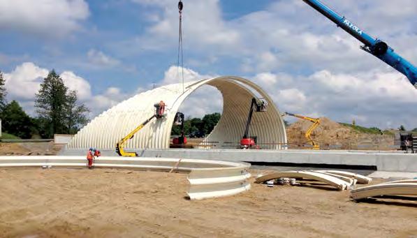 UltraCor Konstrukcje podatne z blachy falistej Konstrukcje podatne z blachy falistej UltraCor Ochrona antykorozyjna Powłoki nanoszone metodą zanurzeniową, do jakich należy cynkowanie ogniowe zgodne z