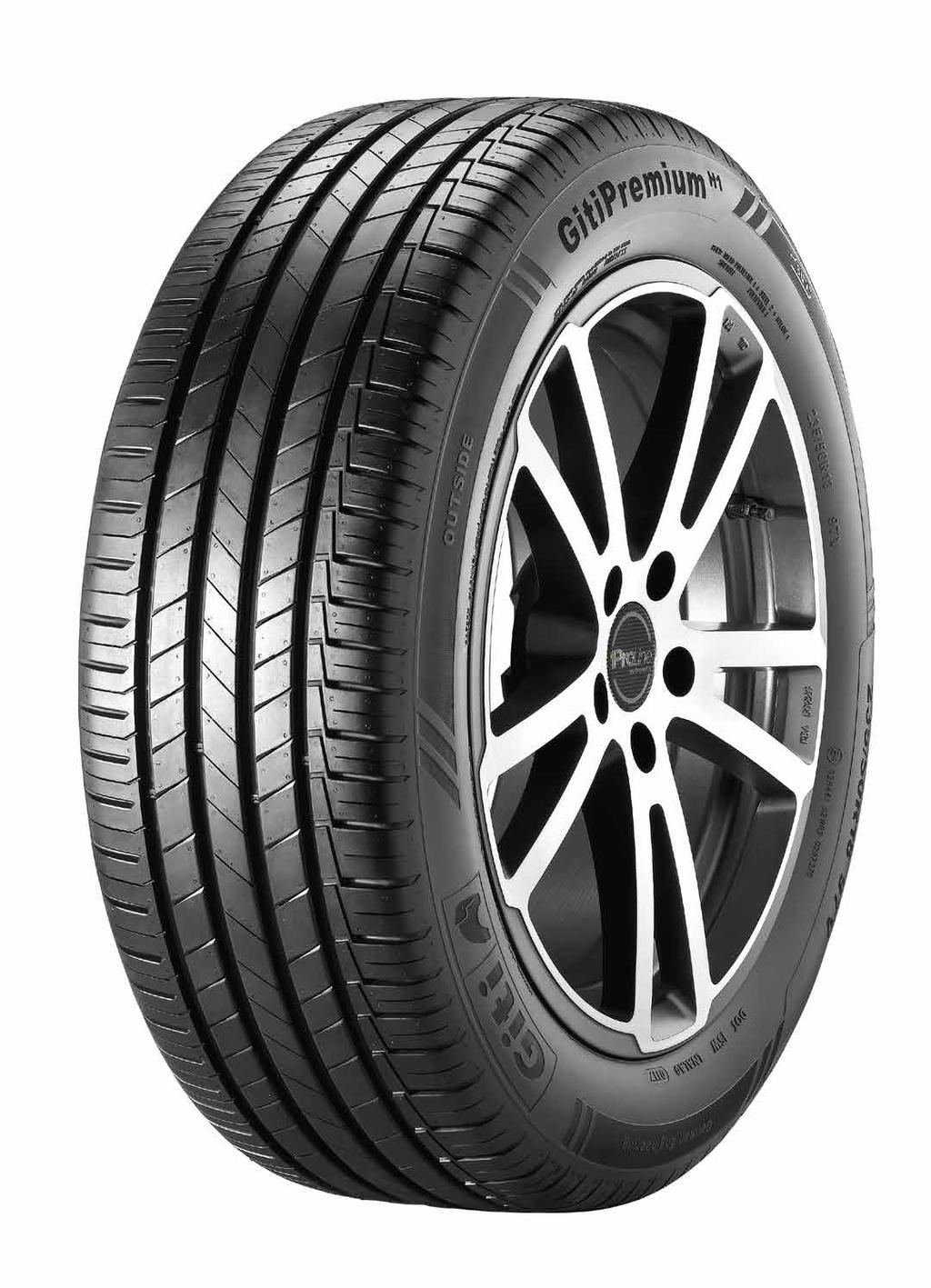 SPECYFIKACJE GitiPremium H1 SUV MOCNY ALLROUNDER Rozmiar opony Nośność Prędkość Wzmocnienie Efektywność paliwowa ETYKIETA UE OPONY Przyczepność na mokrej nawierzchni Zewnętrzny hałas toczenia opony