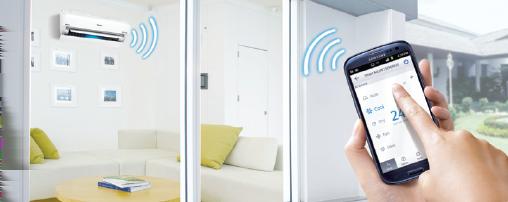 Dzięki kontroli przez sieć Wi-Fi w aplikacji Smart Home App możesz go zdalnie programować i sterować jego funkcjami.