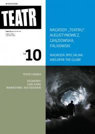 2017-10-16 O MARY PAGE MARLOWE i spektaklu URODZINY na łamach miesięcznika Teatr Zapraszamy Państwa do lektury fragmentów recenzji naszych dwóch spektakli na