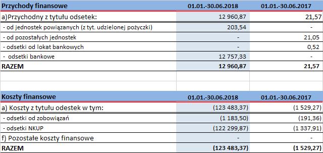 7. Przychody i koszty