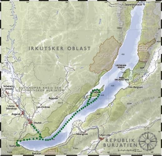 W Bajkale żyje 1850 gatunków endemicznych, w tym nerpa bajkalska, gąbki słodkowodne, gołomianka, omul, gammarus kiełż.