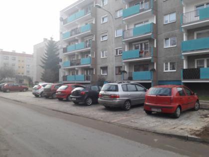 miejsc parkingowych na ul. Górnej.