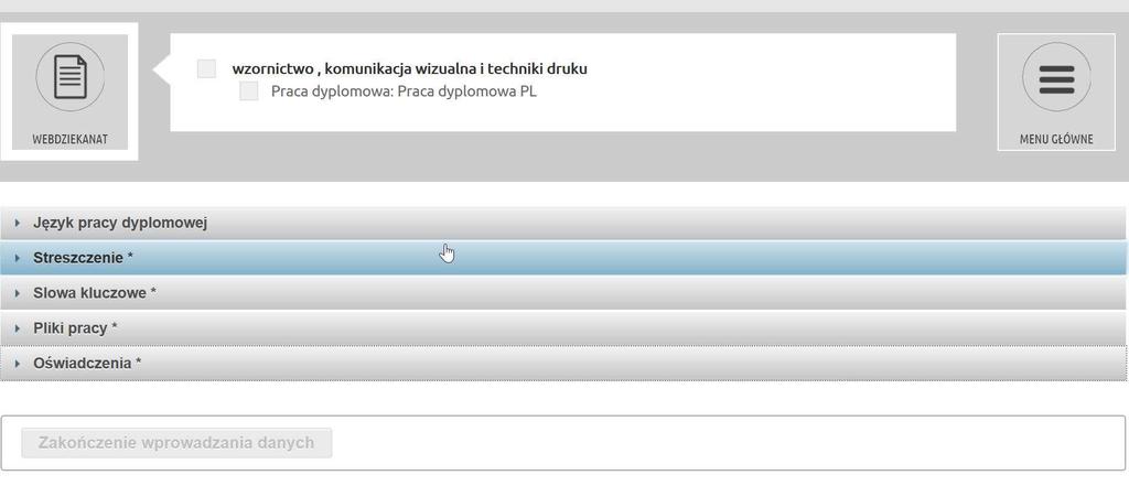 I. Rola Studenta Po kliknięciu na link student, o ile nie był zalogowany w
