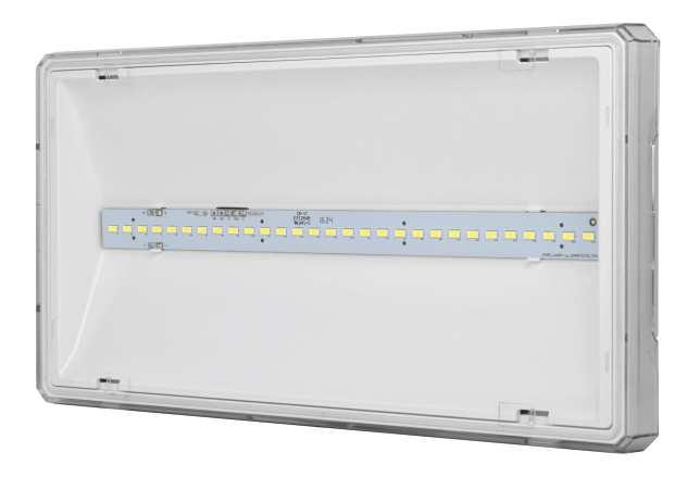 ewakuacyjnego, jednostronna, IP40 1h LED 360lm,