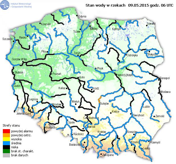 INFORMACJE HYDROLOGICZNO -