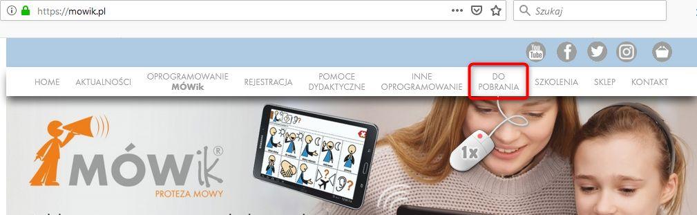 Instrukcja dodawania pakietów z symbolami do programu MÓWik PRINT 2.0 Wstęp Na stronie internetowej www.mowik.