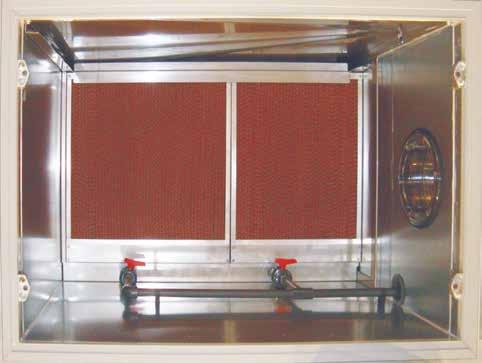 Instrukcja montażu i obsługi WRS-K Chłodzenie adiabatyczne (Tłumaczenie z oryginału) Przykład wodnego nawilżacza powietrza z wyciąganym modułem ożebrowania dostęone od