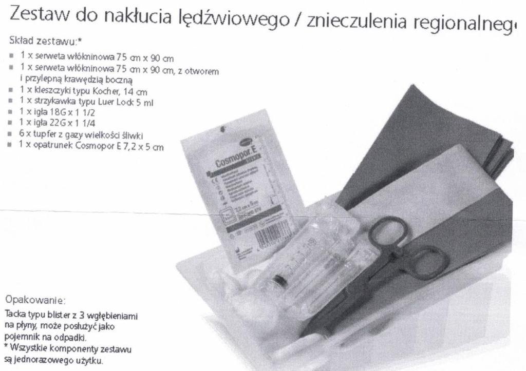 Pozycje 1-4 Czy Zamawiający dopuści możliwość zaoferowania zestawów posiadających na opakowaniu samoprzylepną etykietę dwudzielną z czego jedna część jest z piktogramami i informacjami zgodnymi z