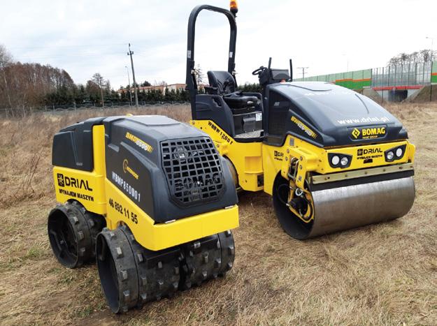 PRACE ZIEMNE WALCE: Nazwa OKOŁKOWANY BOMAG BMP 8500 (ZDALNIE