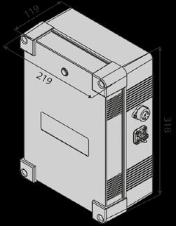 ECOSOL BOX ECOSOL Model Parametr ECOSOL BOX Zasilanie 4 V Wartość szczytowa prądu 10 A