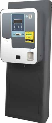 SYSTEMY PARKINGOWE ESPAS 0-P Automatyczna kasa płatnicza ESPAS 0-P jest urządzeniem umożliwiającym niezależnym systemom parkingowym autonomiczną pracę przez całą dobę bez stałej obecności operatora.