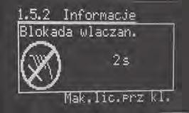 5.3 Opóźn. włacz. 1 1.5.4 Czas wybiegu 1 1.5.5 Maks.