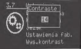 Wartość domyślna 28 dni. Punkt menu głównego Konserwacja jest chroniony hasłem.
