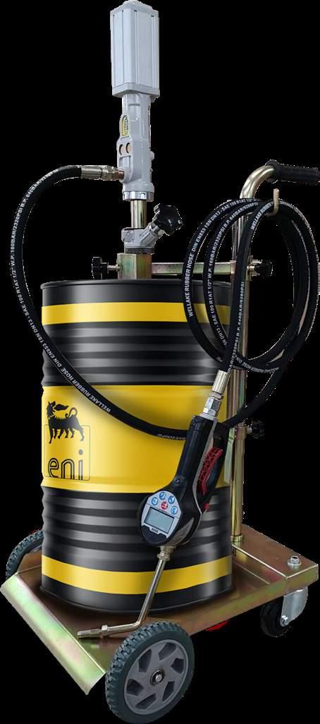 pistoletem elektronicznym z preselekcją, przewodem 4 m z beczką 60 l oleju 5W-30 ENI I-SINT MS 60 LT Prefiks: MMW Indeks: ZESTAWMMWENI5W 2 099