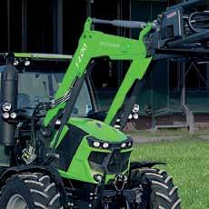 Opcje wyposażenia obejmują fabryczne systemy rolnictwa precyzyjnego AGROSKY.