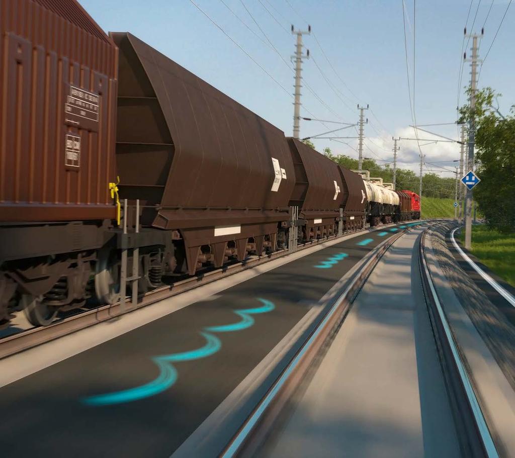 Wydajniejsze zarządzanie ruchem USPRAWNIENIE RUCHU KOLEJOWEGO Frauscher Tracking Solutions FTS jest kompletnym systemem śledzenia pociągów pozwalającym na rozwijanie nowych idei w zakresie kontroli i