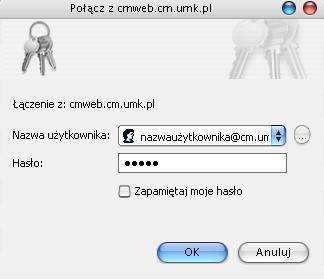 Po prawidłowym zalogowaniu użytkownikowi wyświetlona zostanie lista