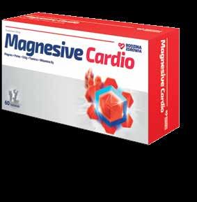 Magnez: przyczynia się do zmniejszenia uczucia zmęczenia i znużenia, przyczynia się do utrzymania prawidłowego metabolizmu energetycznego, odgrywa rolę w procesie podziału komórek i pomaga w