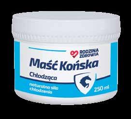 Produkty kosmetyczne Produkty kosmetyczne Maść Końska Chłodząca Munnicare Pojemność: 250 ml EAN: 5902666650443 Nr towaru: 118428 Polecana do masażu w celu łagodzenia podrażnień, chłodzenia i