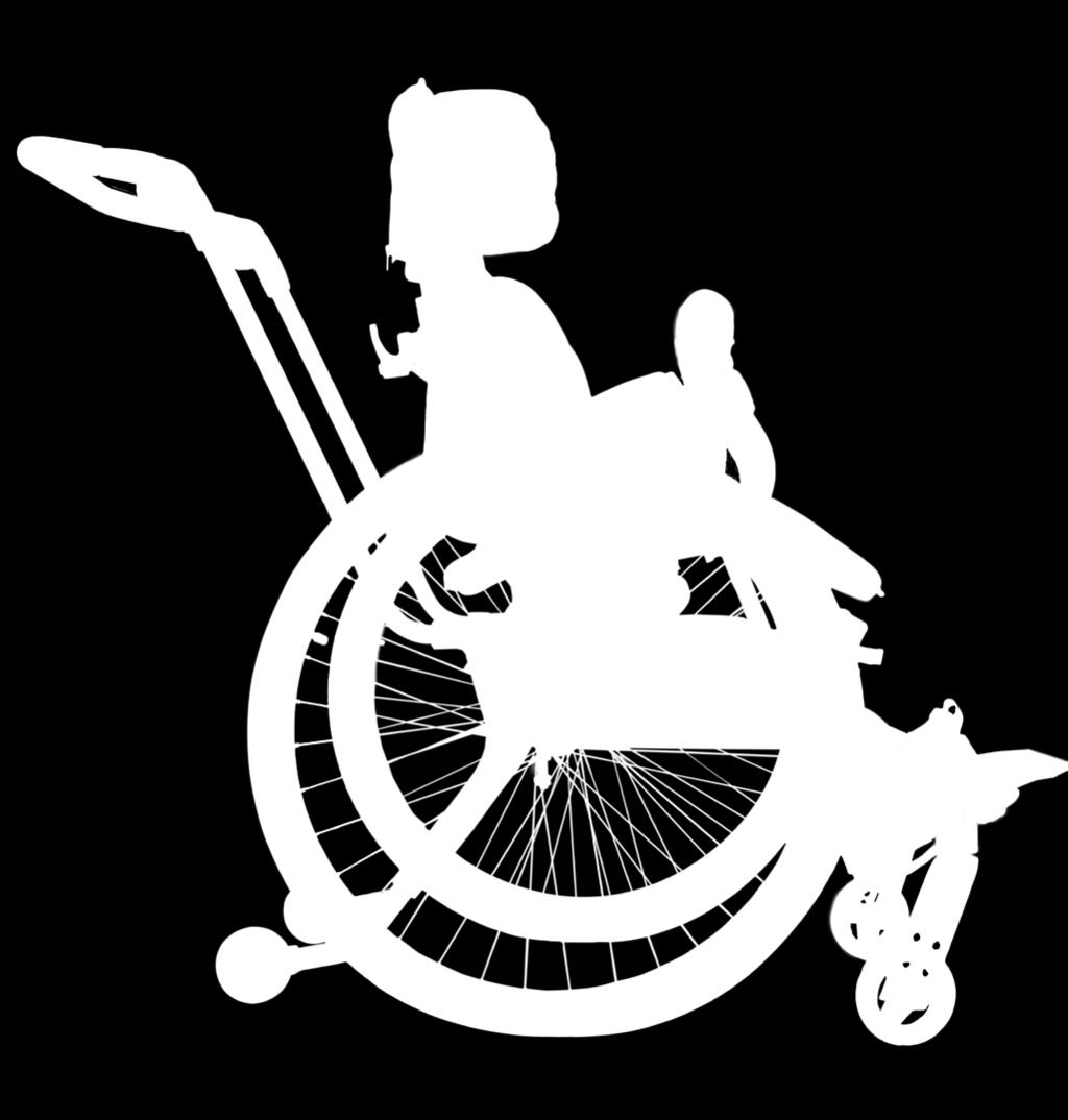 W wózku zastosowane zostały koła przeciw wywrotne zabezpieczające pacjenta przez wywróceniem się do tyłu. RSS CTIVE może także posiadać rączki prowadzące dla opiekuna.