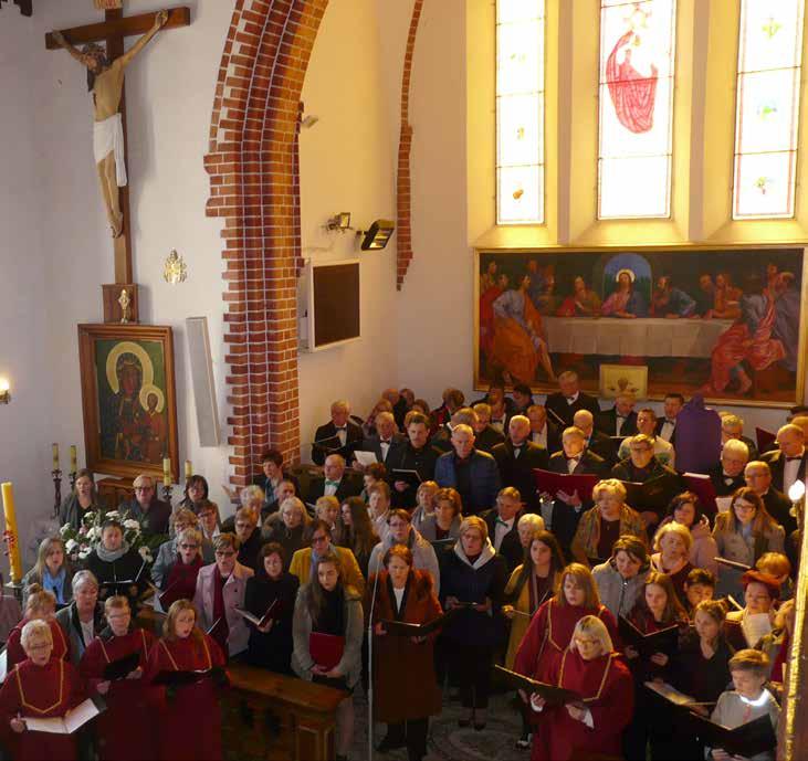 U ŒW. BART OMIEJA W MIERZESZYNIE - nr 16 (333) 8 maj 2019 SZÓSTY PRZEGLĄD PIEŚNI WIELKOPOSTNYCH PER CRUCEM TUAM Mierzeszyn, 14 kwietnia 2019 roku STRONA INTERNETOWA NASZEJ PARAFII: www.parafia.i3k.