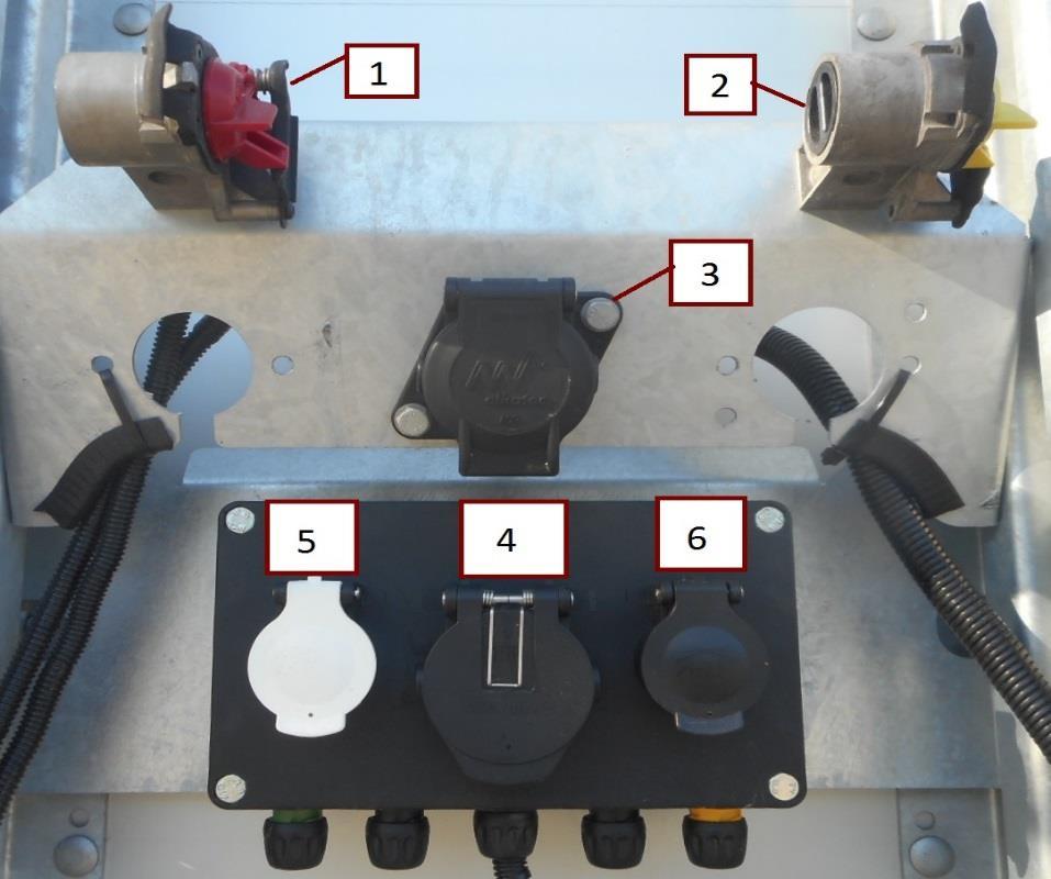 4. INSTALACJA HAMULCOWA Standardowym systemem hamulcowym stosowanym w naczepach D-651A i D-654A jest EBS (Electronic Brake assist System elektronicznie sterowany układ hamulcowy).
