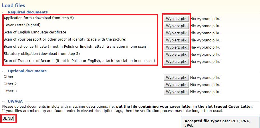 28) W tym kroku należy wgrać dokumenty.