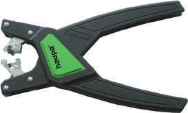 Szczypce do odizolowywania Sensor Mini HAUPA Sensor Mini posiada formę ostrza w zakresie roboczym od Ø 3,2 mm do specjalnych kabli sensorowych o małym przekroju.