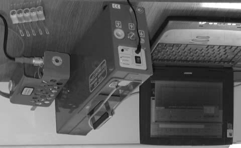 Rys. 2. Spektrometr do oznaczania zawartoœci rtêci Lumex RA-915+ z przystawk¹ RP-91C Fig. 2. Spectrometer Lumex RA-915+ and additional element RP-91C for determination of mercury concentration wykresu.