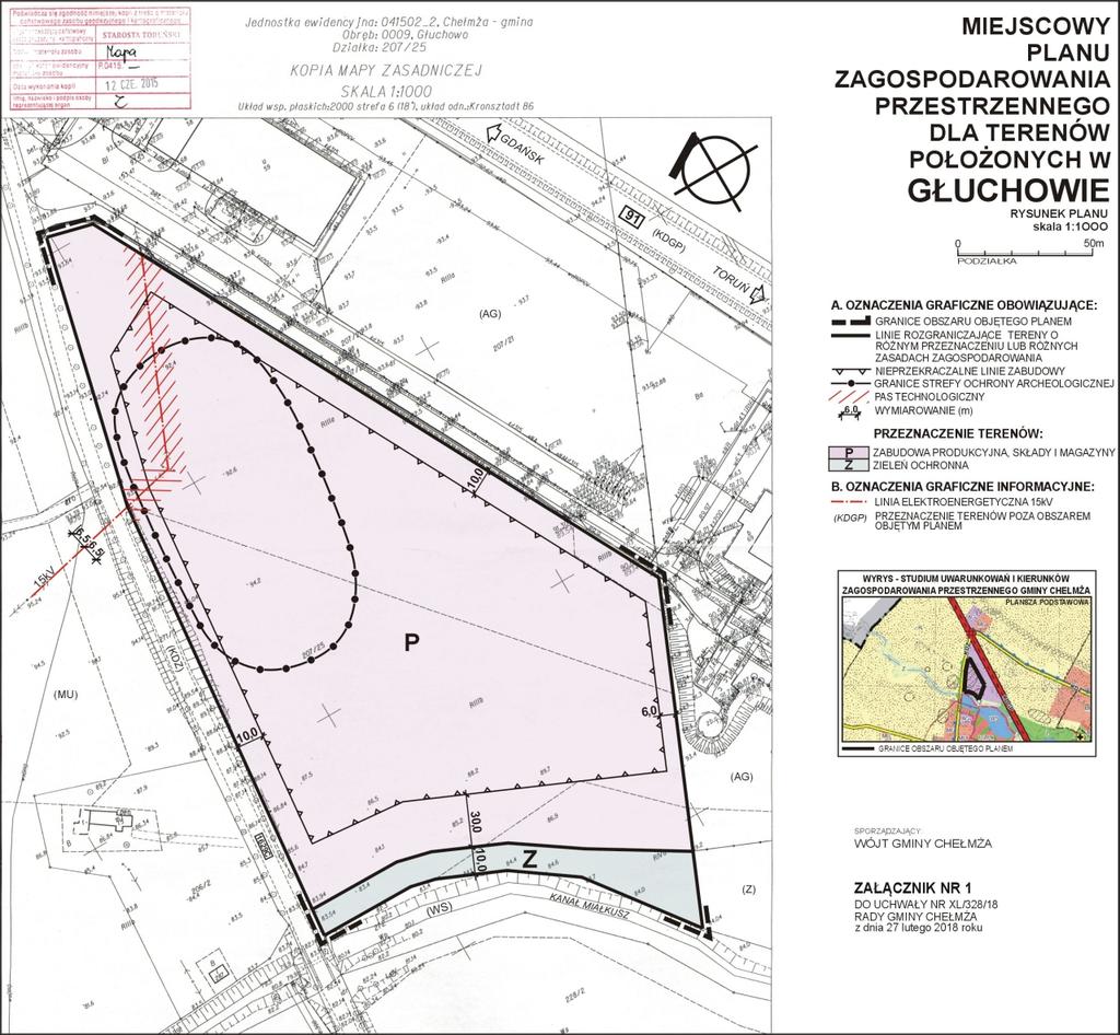 Załącznik Nr 1 do uchwały Nr XL/328/18