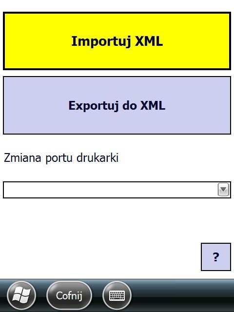 Po zaimportowaniu pliku należy kliknąć Cofnij. 3. Transmisja plików z komputera mobilnego do komputera PC.