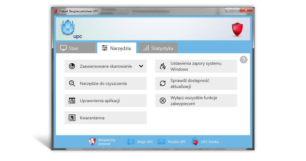 2 Co to jest Pakiet Bezpieczeństwa UPC i jakie funkcje oferuje? 2.1.