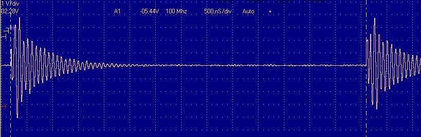 Antena paskowa własnej konstrukcji do pomiarów wnz silników 121 Rys. 19.