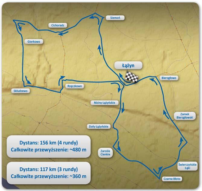 R2. Mapka rundy maratonu R3. Profil rundy maratonu l. Numery pobierają uczestnicy w przeddzień imprezy tj. w sobotę 19 maja 2012 roku w biurze maratonu w godz.18.00-20.00 lub w dzień zawodów w godz.7.