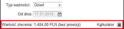 Wszystko albo nic warunek jest dostępny wyłącznie dla rynku BondSpot. Zlecenie z zaznaczonym warunkiem Wszystko albo nic będzie wykonane jednorazowo w całości albo zostanie anulowane.