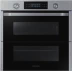 pieczenia profesjonalny tryb Pro-Roasting czyszczenie sterowanie elektroniczne + dotykowe funkcja podgrzewania talerzy funkcja podtrzymywania ciepła SmartThings Dual Cook Flex dzielone drzwi Flex