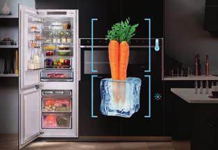 102 103 Funkcja CoolSelect + Różne tryby dolnej komory W lodówkach do zabudowy Samsung funkcja