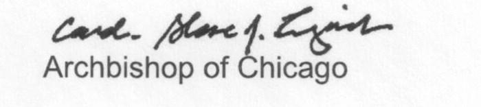 Twenty-fifth Sunday in Ordinary Time Page Three Office of the Archbishop 835 North Rush Street Chicago, IL 60611-2030 312.534.8230 archchicago.
