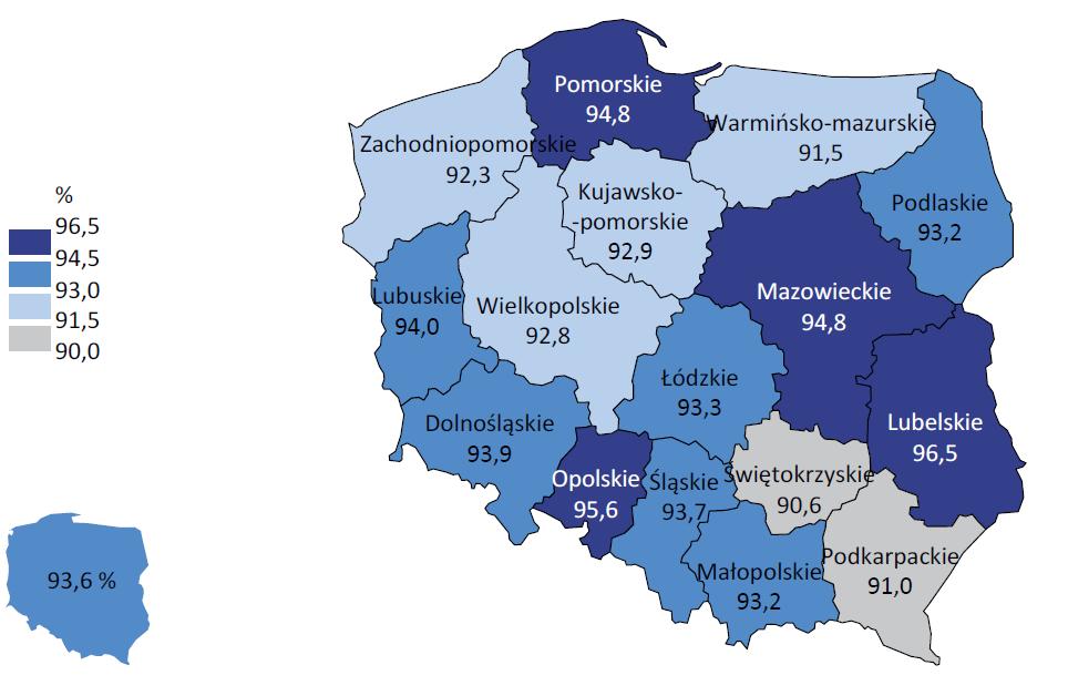 Informacja na temat projektów realizowanych w podziale na obszary wsparcia w ramach innych programów operacyjnych znajduje się w załączniku XI. Projekty realizowane w ramach innych PO.