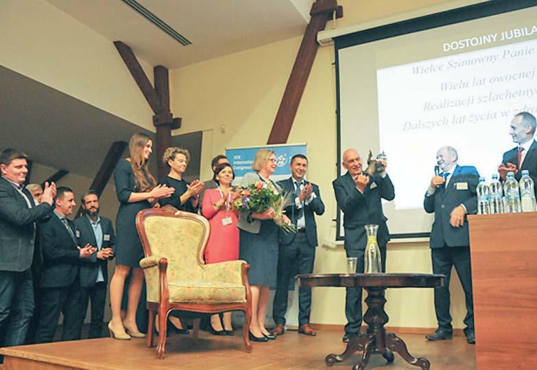 32 Biuletyn DIL-Wet. 29, Nr 1 (113), 2019 Jubileusz prof. Witolda Janeczka odby³ siê podczas miêdzynarodowej konferencji dotycz¹cej biotechnologii w zootechnice (fot.