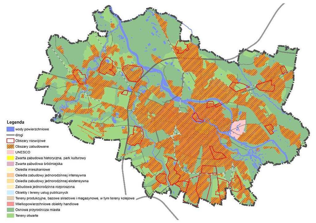 lokalizacja działania tereny zabudowane i przeznaczone do zabudowy okres realizacji podmiot odpowiedzialny wpływ na komponenty miasta Działanie ciągłe Departament